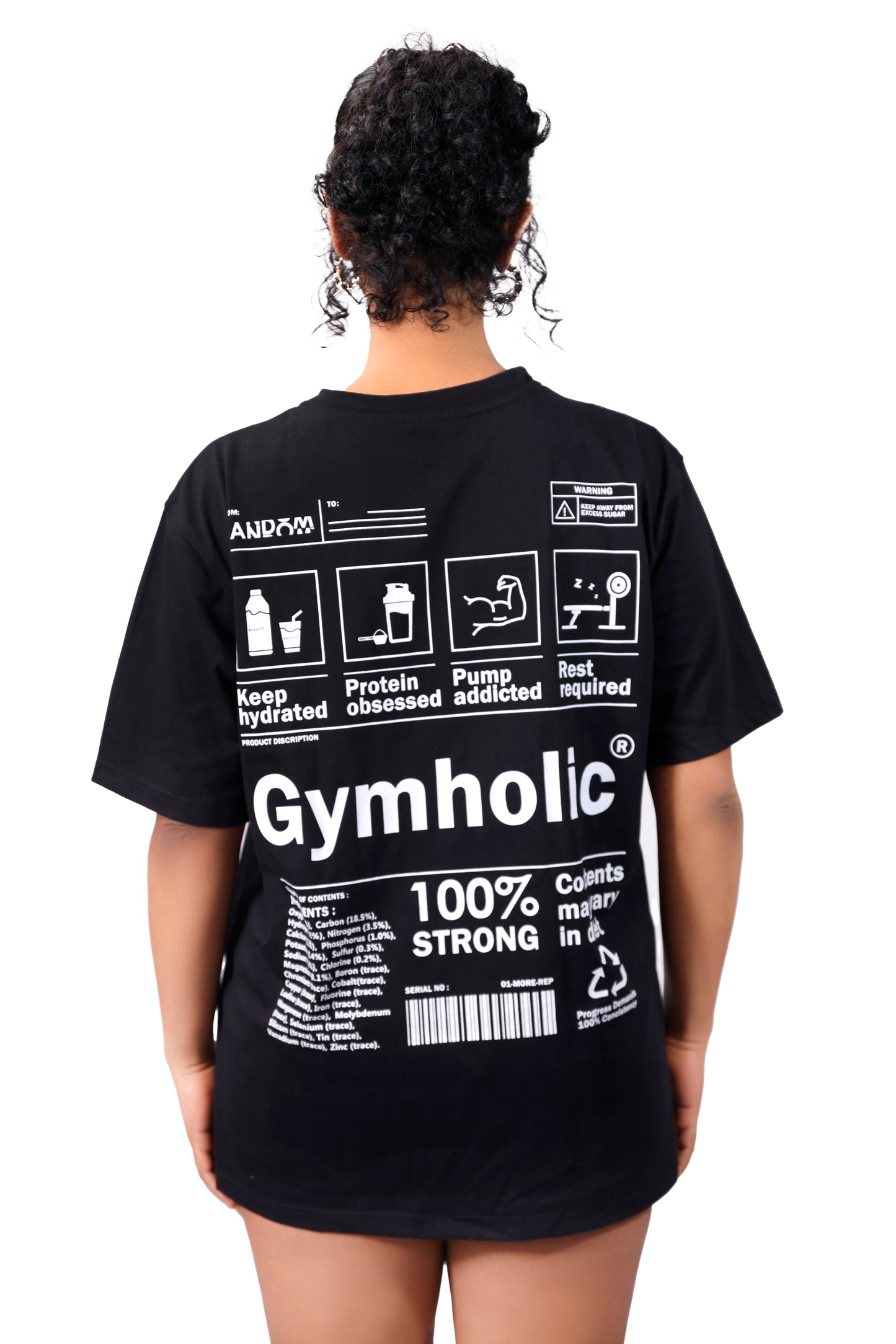 Gymholic - Oversized Tee